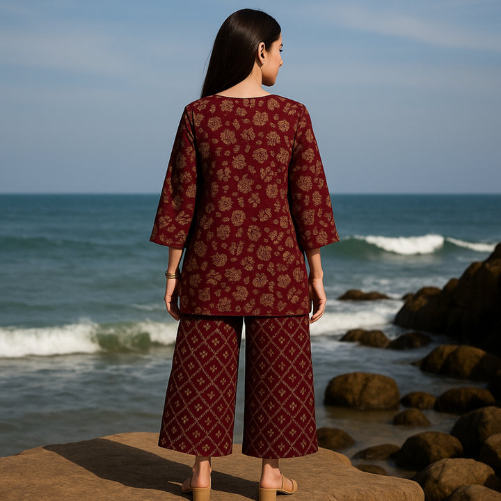 Redi treads Printed imported lawn Suit -  unstitched 2PC D112