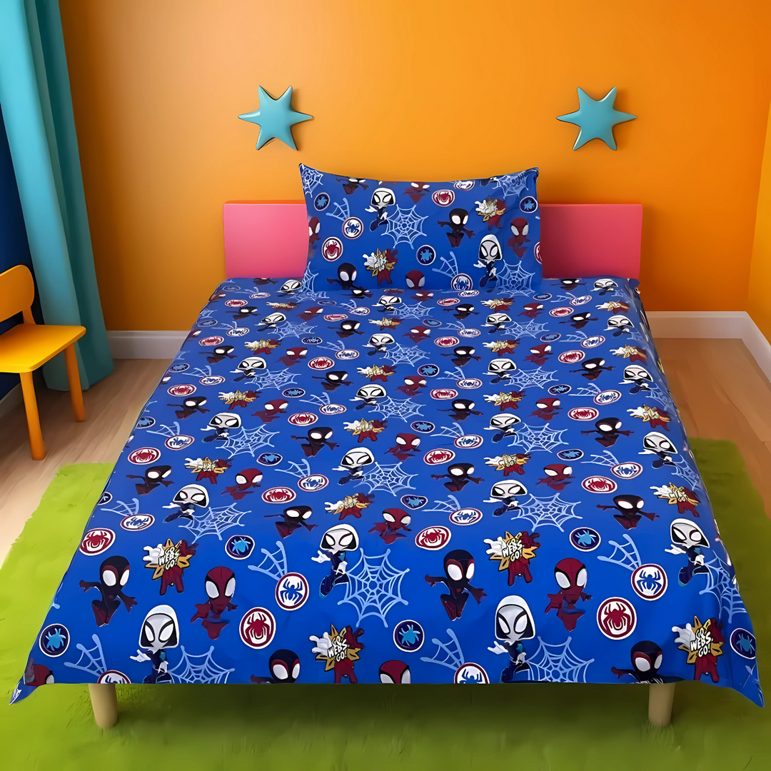 SPIDEY NET -BEDSHEET SET