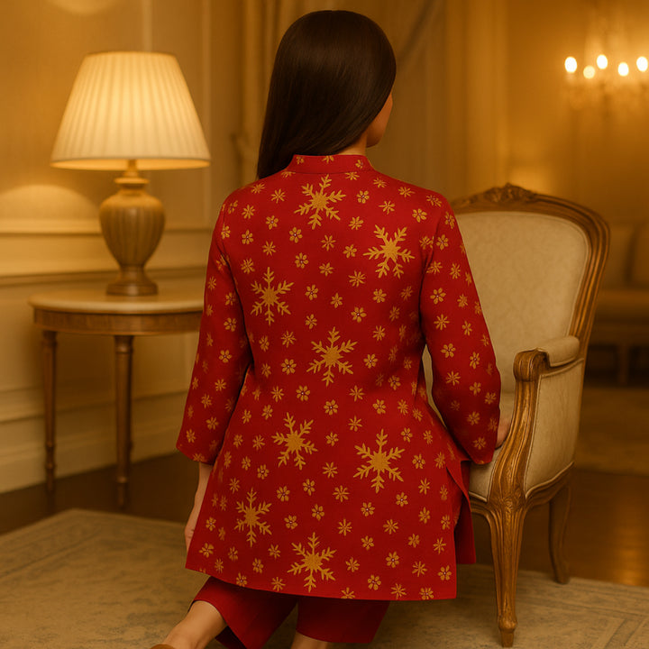 NARGIS Printed imported lawn Suit -  unstitched 2PC D22