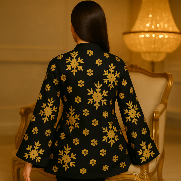 ZEENAT Printed imported lawn Suit -  unstitched 2PC D24