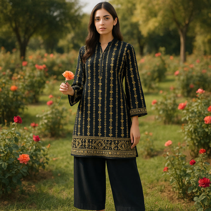 Rivaj Printed imported lawn Suit -  unstitched 2PC D94