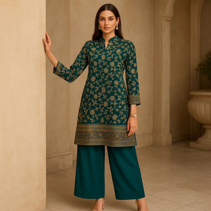 TABEER Printed imported lawn Suit -  unstitched 2PC D41