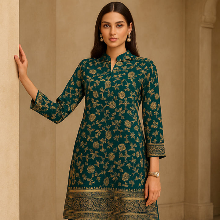 TABEER Printed imported lawn Suit -  unstitched 2PC D41