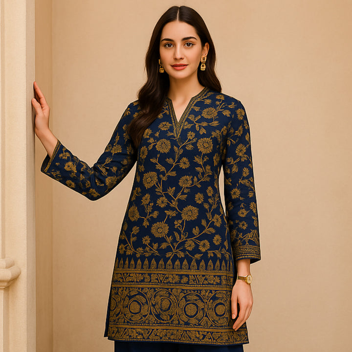 TABINDA Printed imported lawn Suit -  unstitched 2PC D42