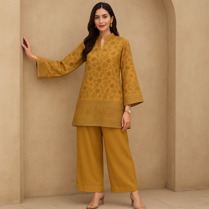 RANGOON Printed imported lawn Suit -  unstitched 2PC D47