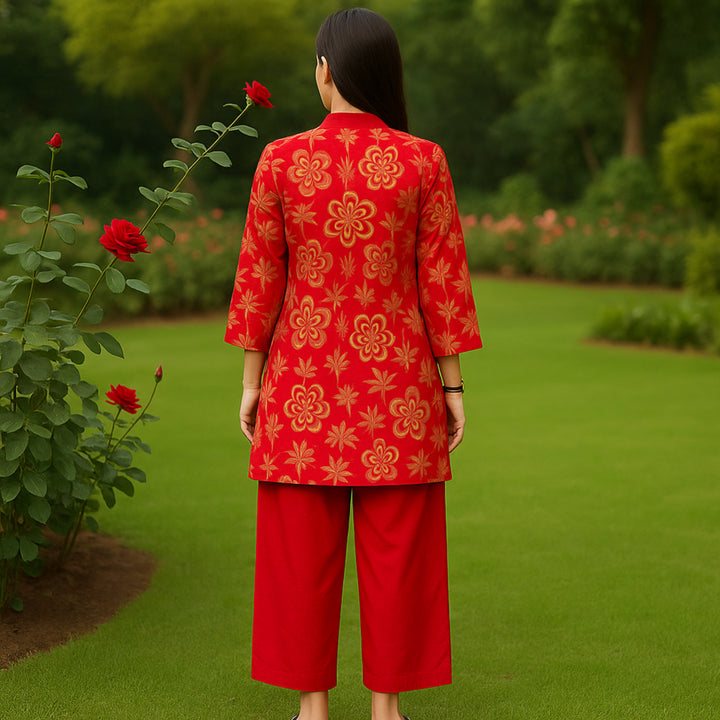 RAUNAK Printed imported lawn Suit -  unstitched 2PC D53