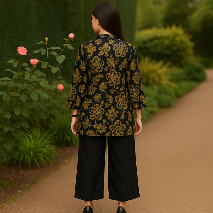 WAJOOD Printed imported lawn Suit -  unstitched 2PC D54