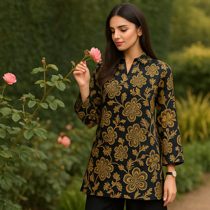 WAJOOD Printed imported lawn Suit -  unstitched 2PC D54