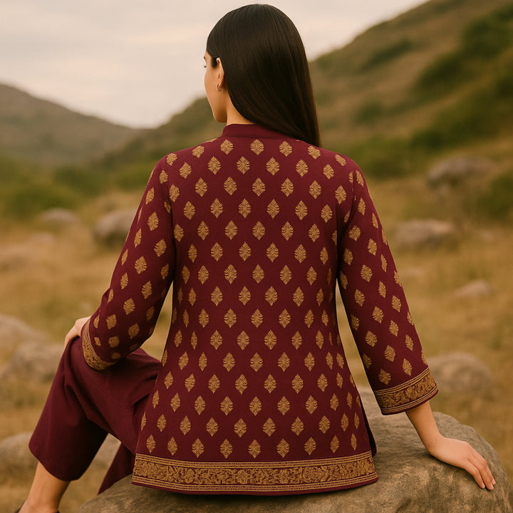 CHASHM Printed imported lawn Suit -  unstitched 2PC D71