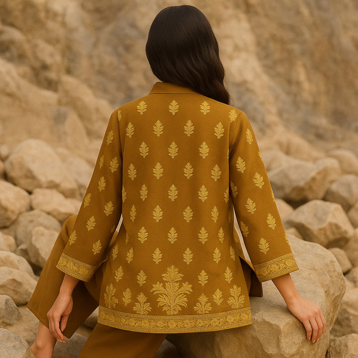 NAZNEEN Printed imported lawn Suit -  unstitched 2PC D74