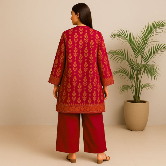 Zeenat Printed imported lawn Suit -  unstitched 2PC D101