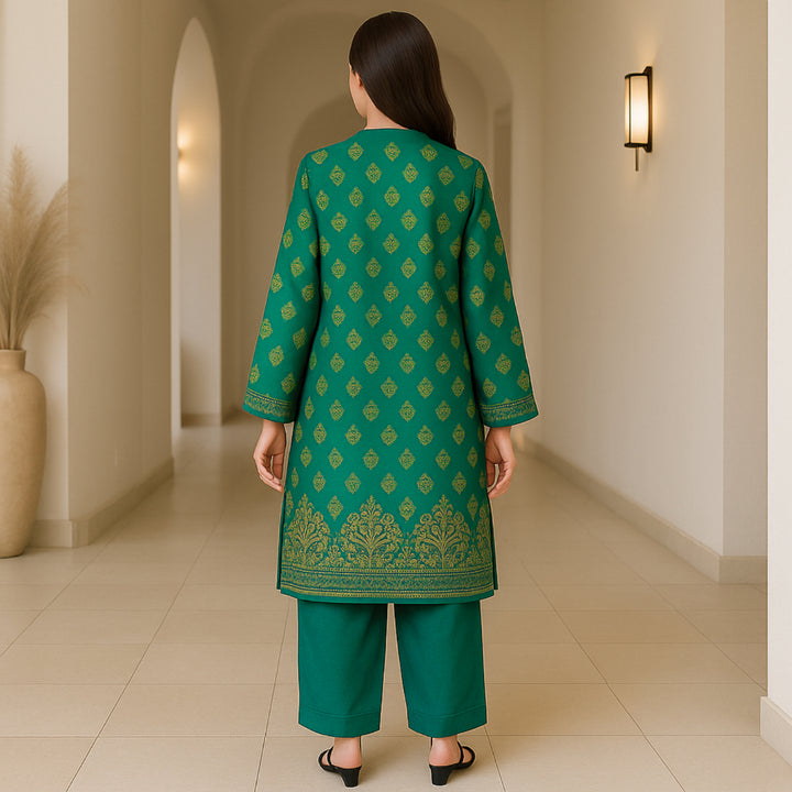 ALAYA Printed imported lawn Suit -  unstitched 2PC D34