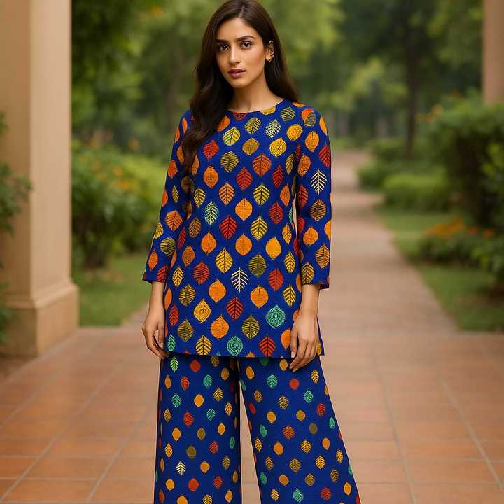 Birch Printed Lawn Suit -  unstitched 2PC