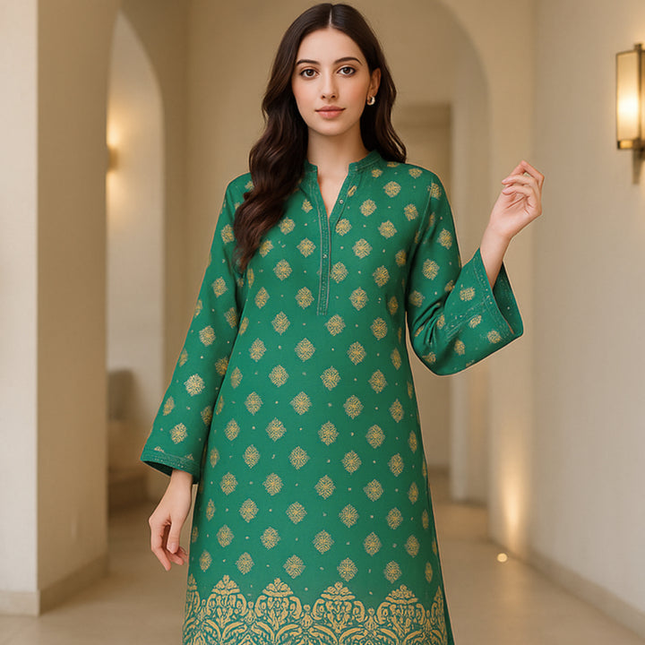 ALAYA Printed imported lawn Suit -  unstitched 2PC D34