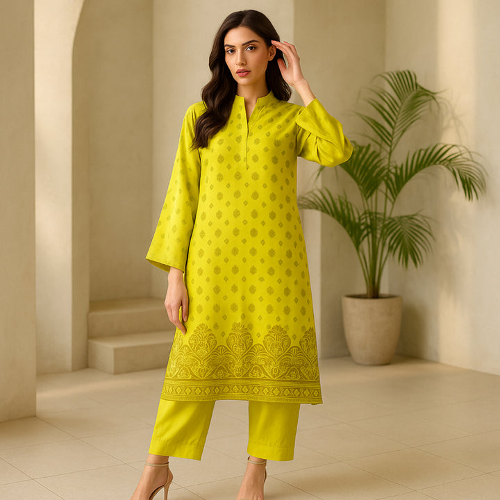 MAHJABEEN Printed imported lawn Suit -  unstitched 2PC D31