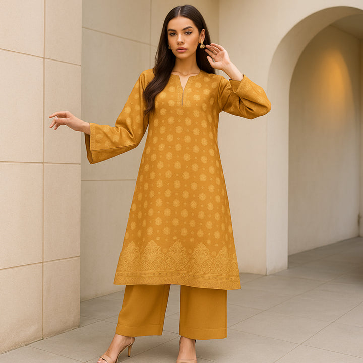 TURBAT Printed imported lawn Suit -  unstitched 2PC D35