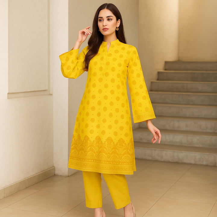 GHAZAL Printed imported lawn Suit -  unstitched 2PC D38