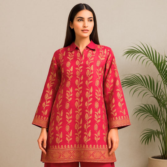 Spicy Loop  Printed imported lawn Suit -  unstitched 2PC D105