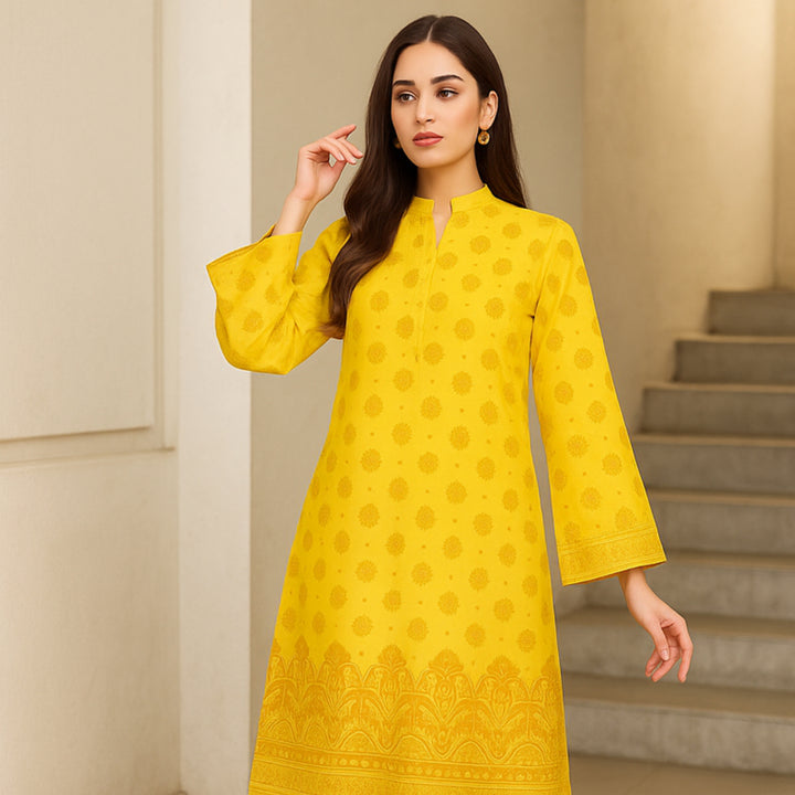 GHAZAL Printed imported lawn Suit -  unstitched 2PC D38