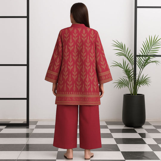 Ember Printed imported lawn Suit -  unstitched 2PC D106