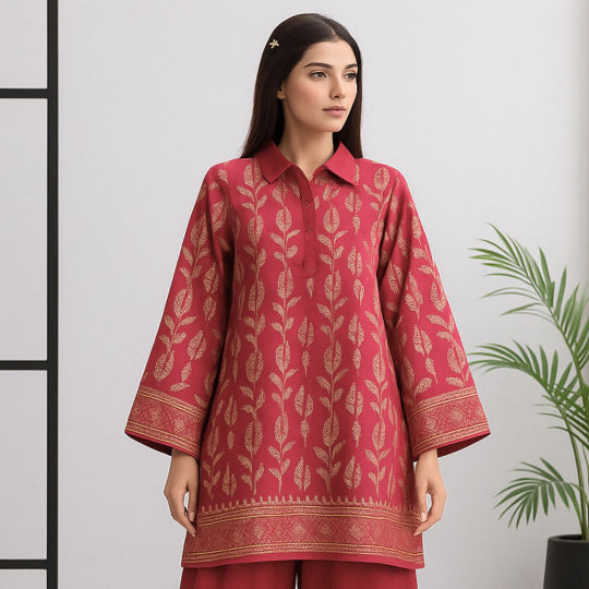 Ember Printed imported lawn Suit -  unstitched 2PC D106