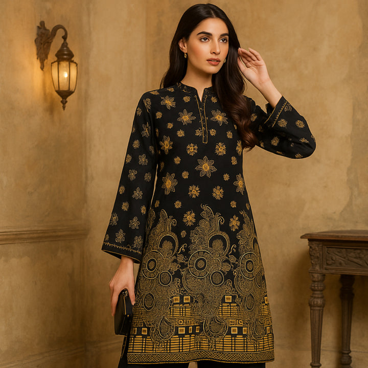 RAANAI Printed imported lawn Suit -  unstitched 2PC D61