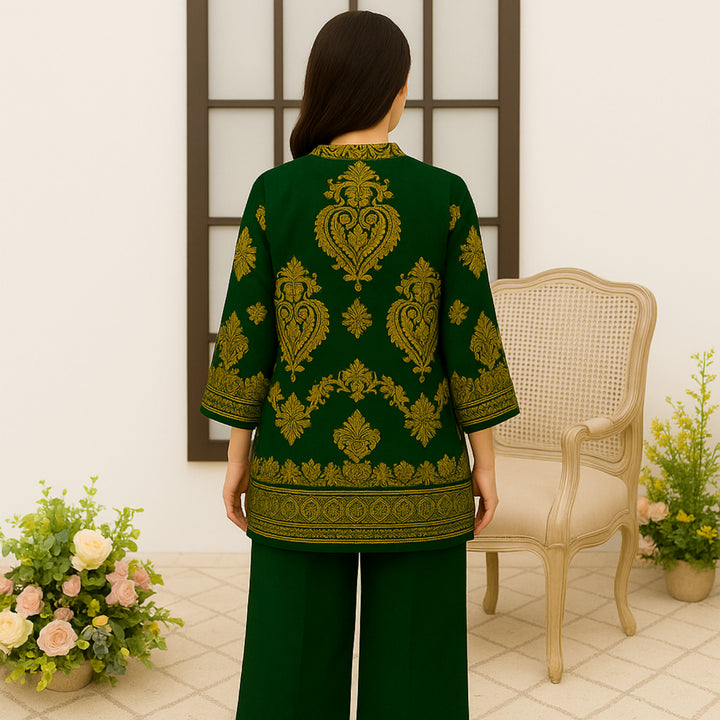 GUL E HINA Printed imported lawn Suit -  unstitched 2PC D13