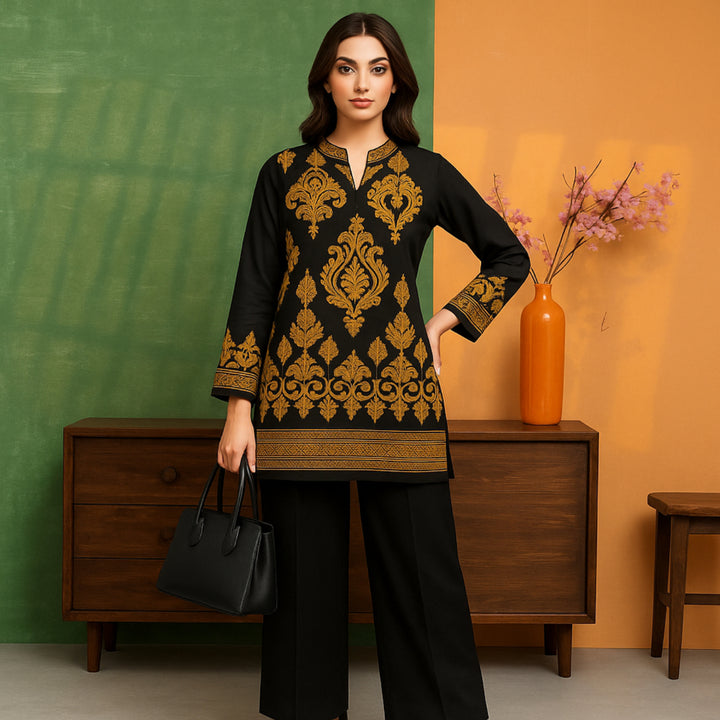 NOOR E NAZAKAT Printed imported lawn Suit -  unstitched 2PC D11