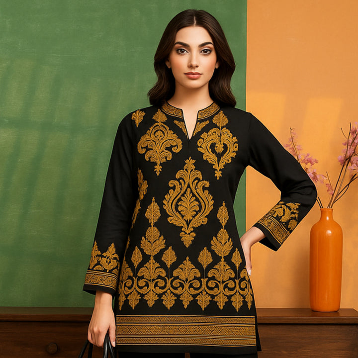 NOOR E NAZAKAT Printed imported lawn Suit -  unstitched 2PC D11