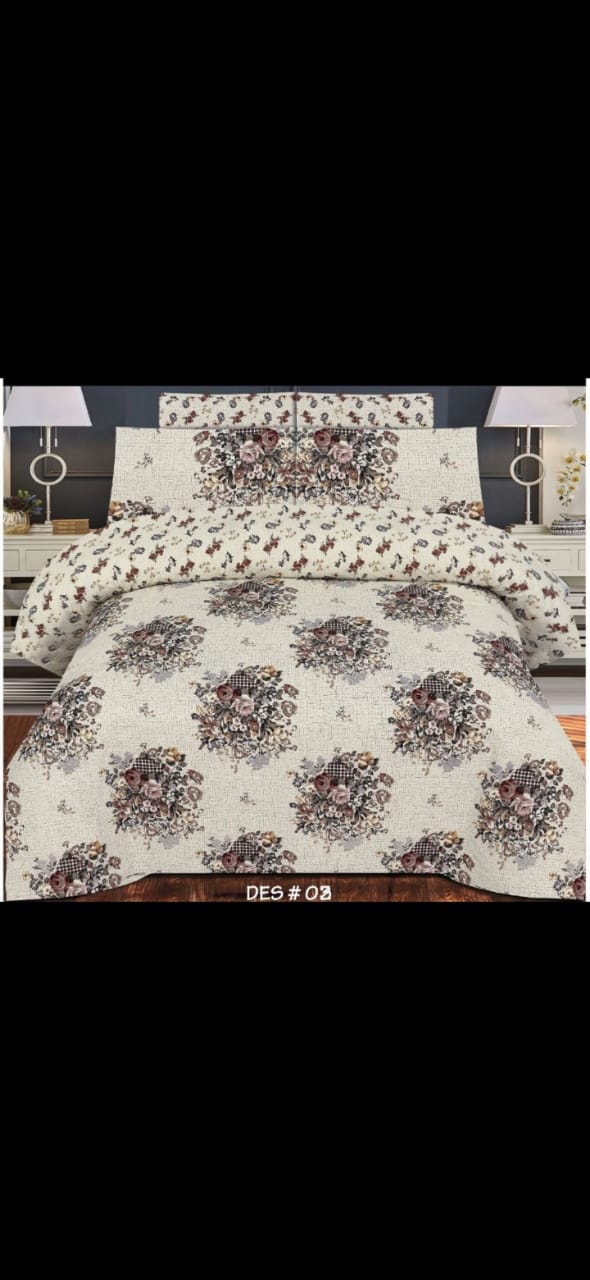 hazard bedsheet set - 3 pcs (premium)