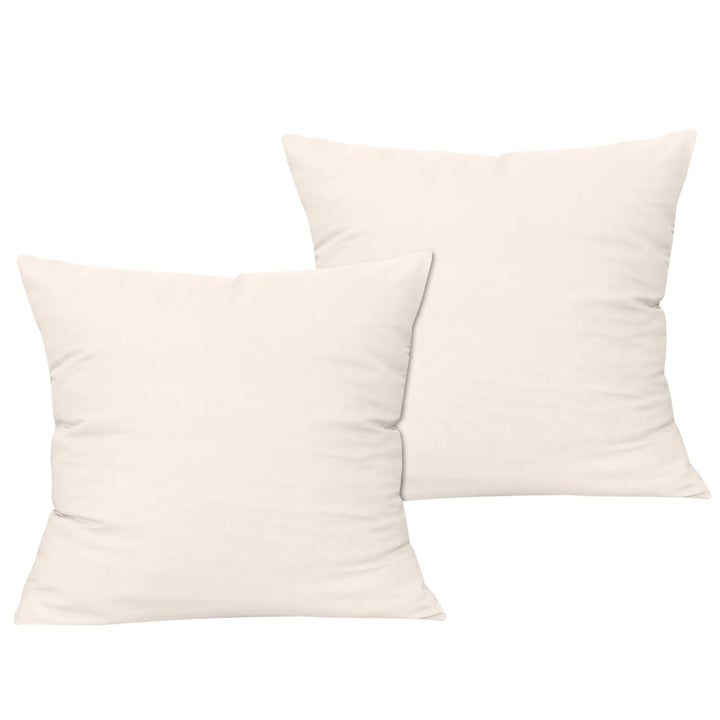 IVORY DYED CUSHION COVER (PACK OF 2 )
