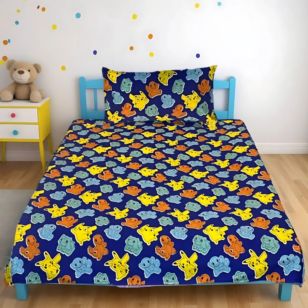 PIKKA CHUU NAVY - BEDSHEET SET