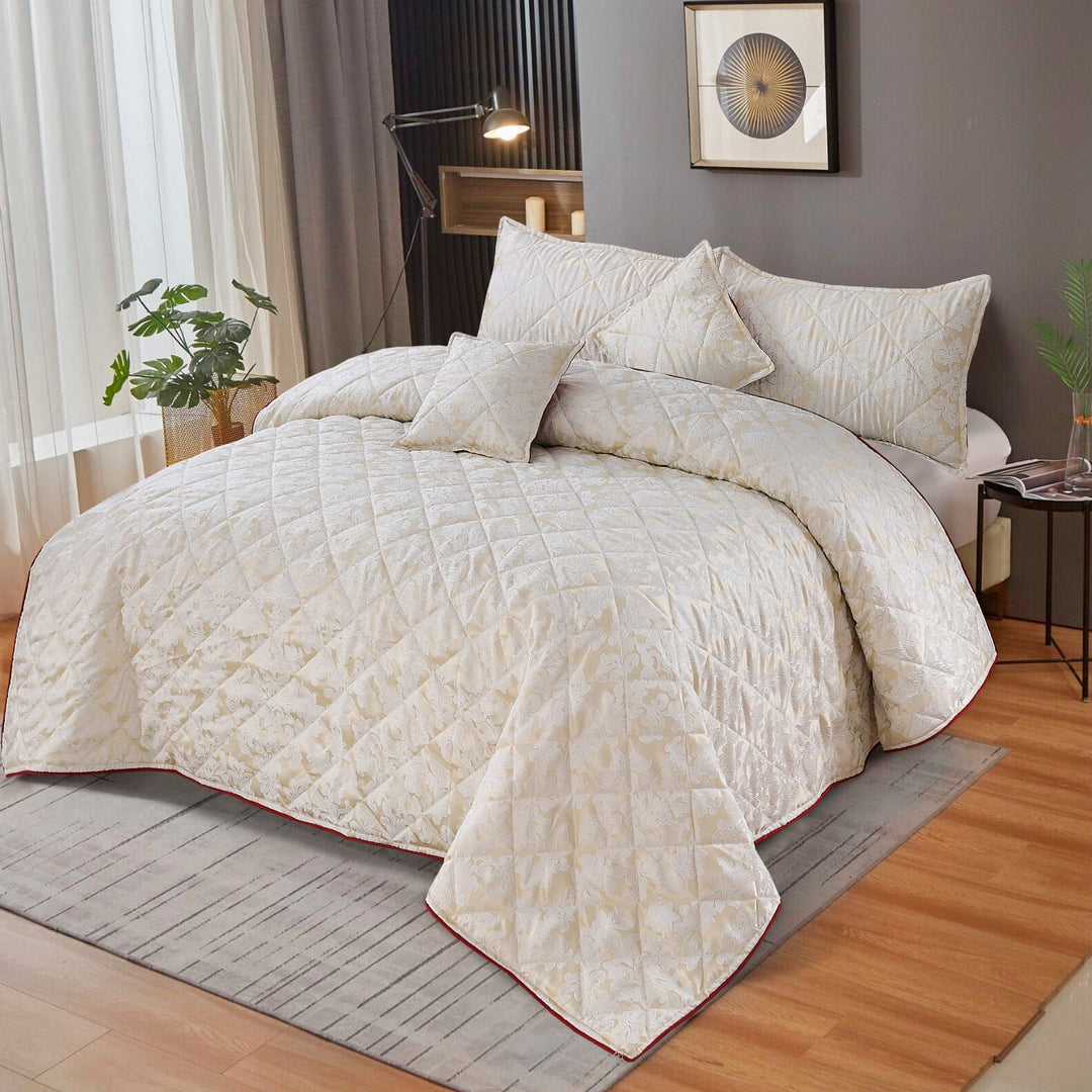EAGLEA Quilted Bedspread Set - 5 Pcs