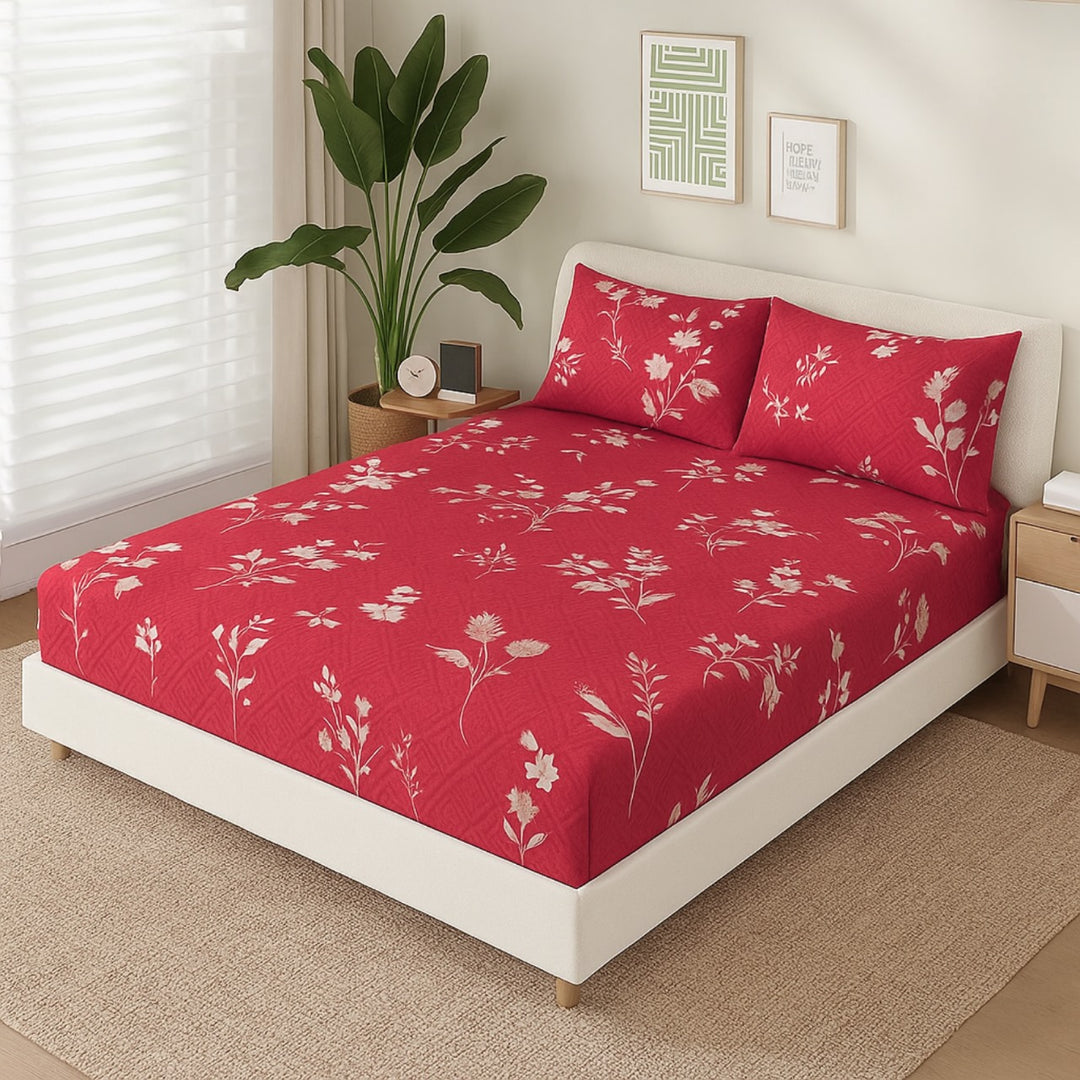 ROSY fitted sheet - (premium)