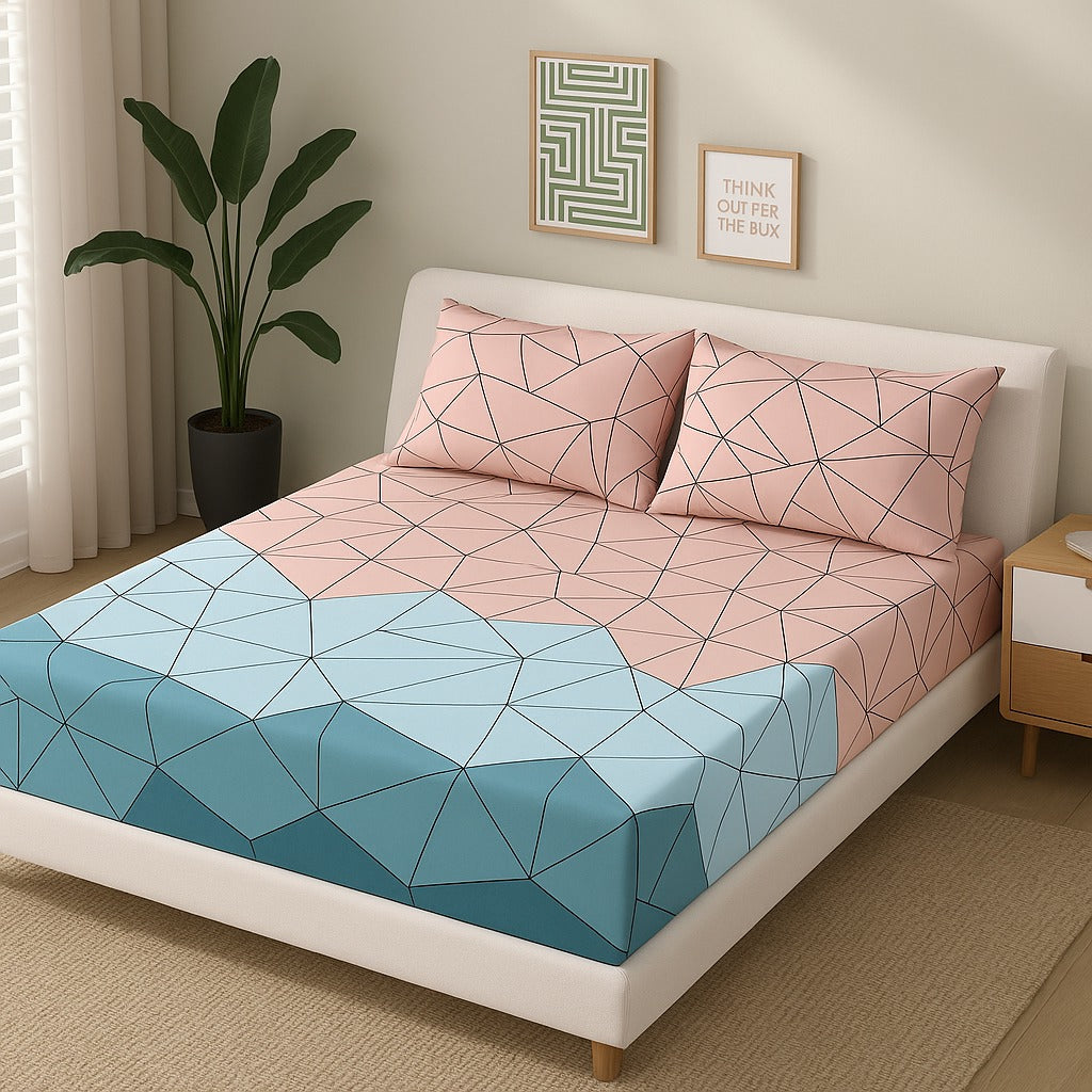 SKYWAYS fitted sheet - (premium)