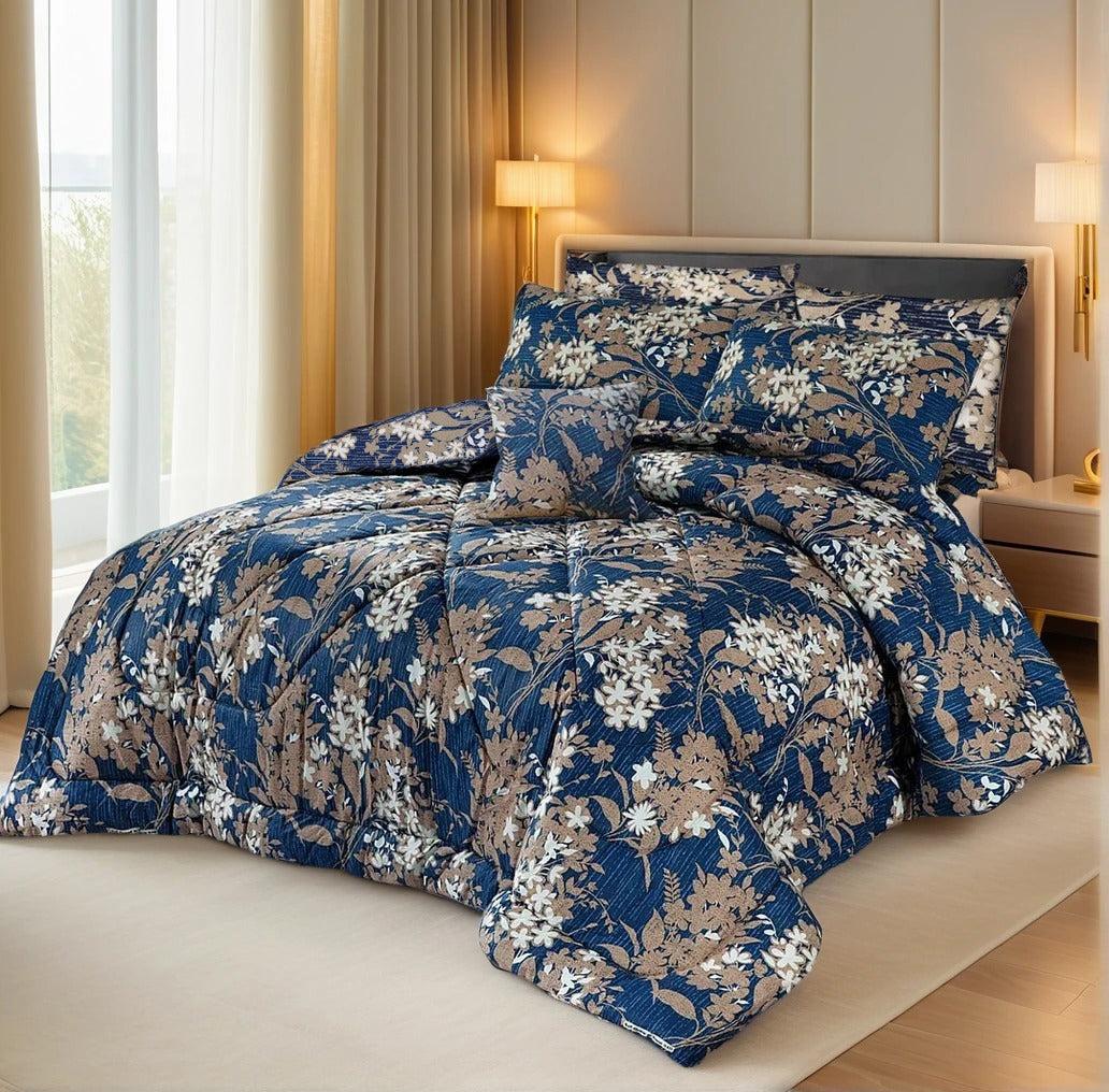 laurel summer comforter set- 7 pcs