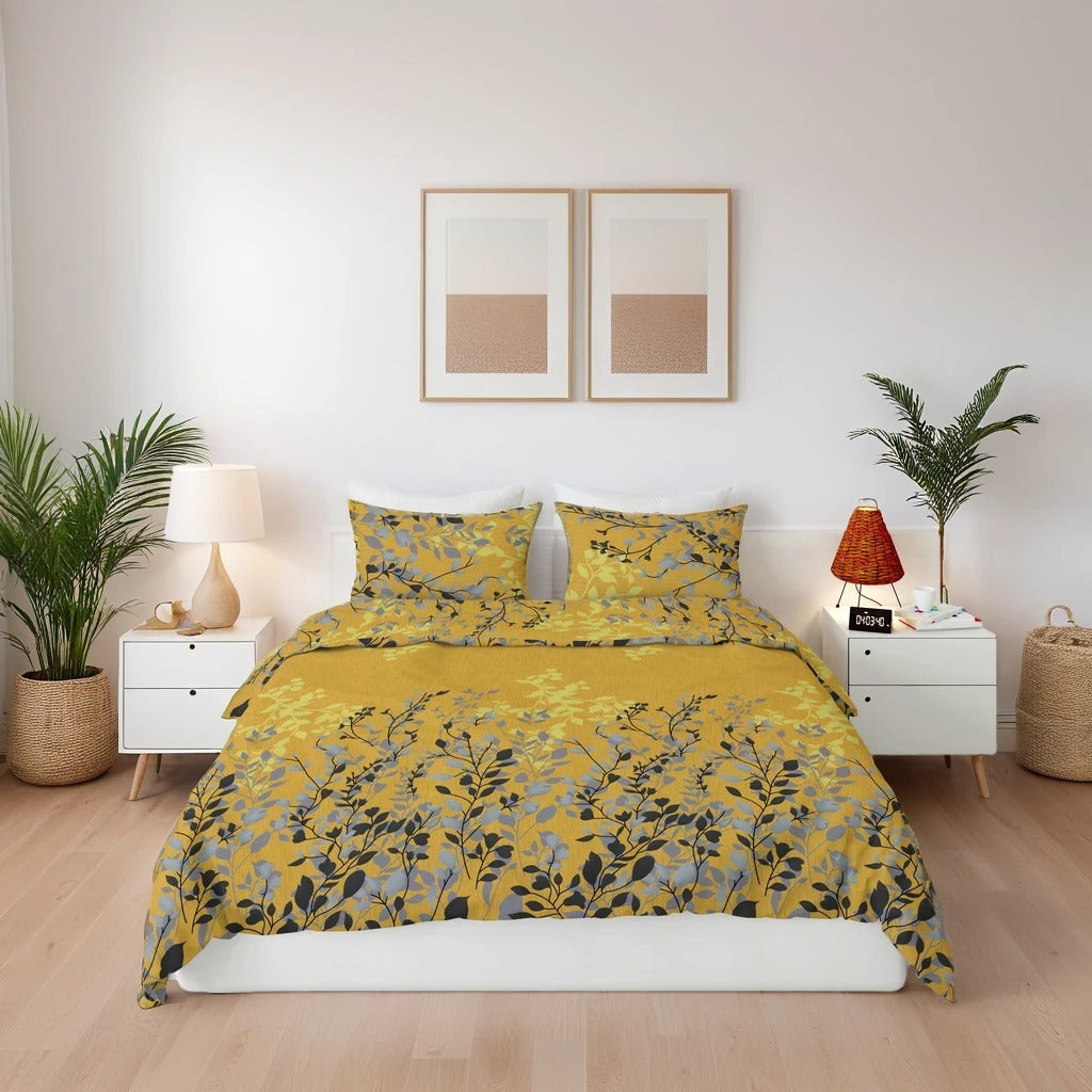 crocus bedsheet set - 3 pcs