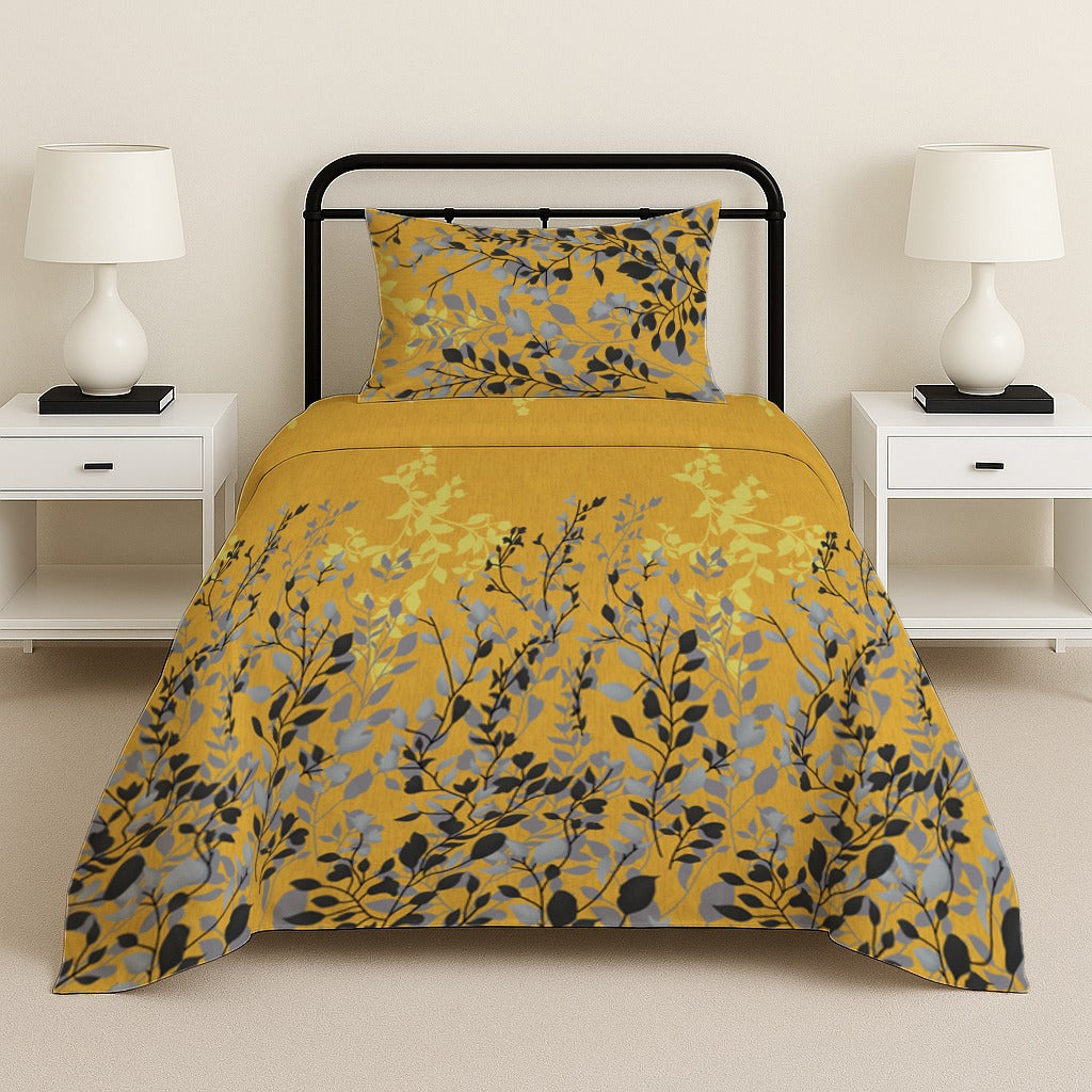 crocus single bedsheet set