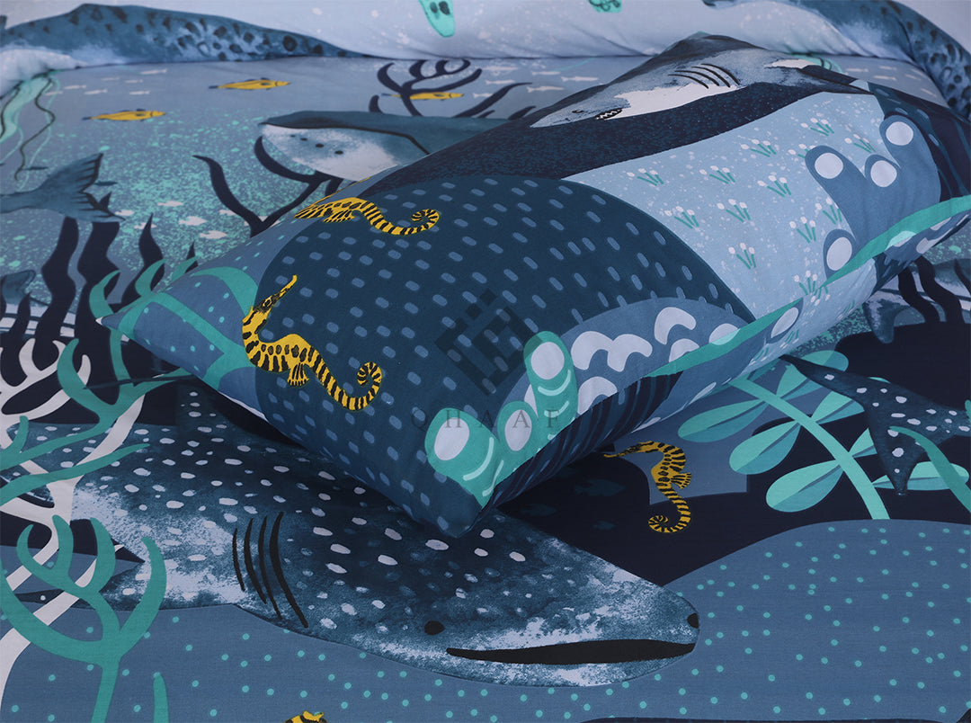 SHARK-KIDS BEDSHEET SET