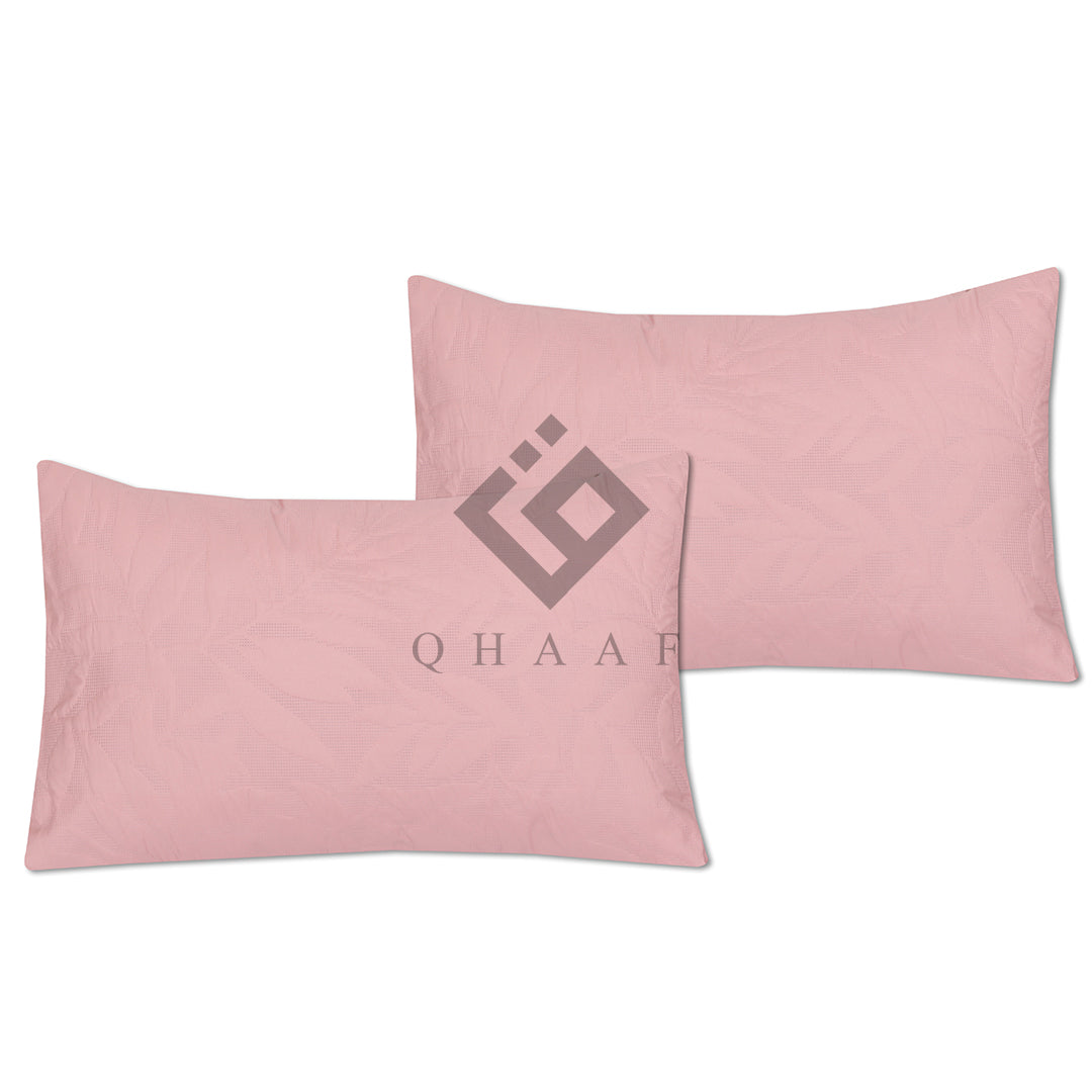 l.pink plain pillow covers