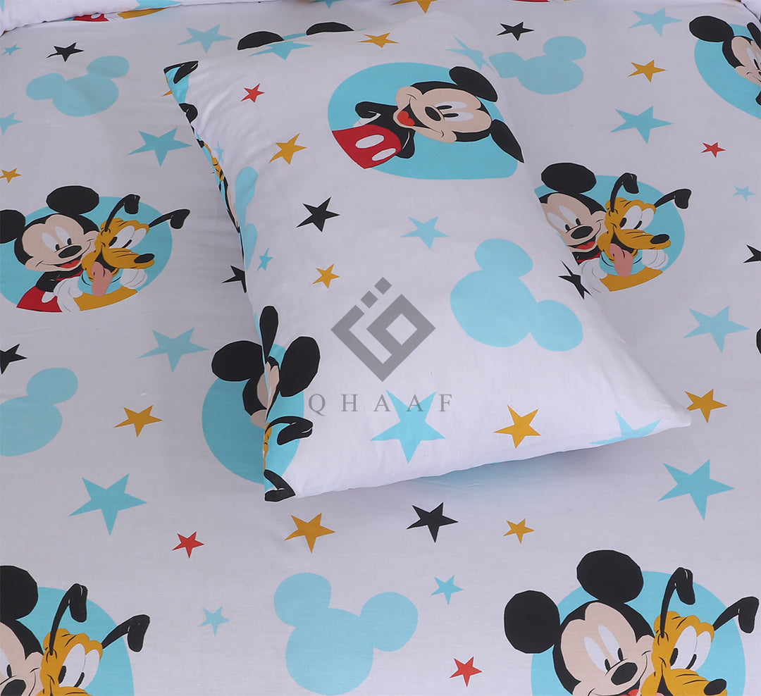 NEW MICKEY MOUSE -BEDSHEET SET