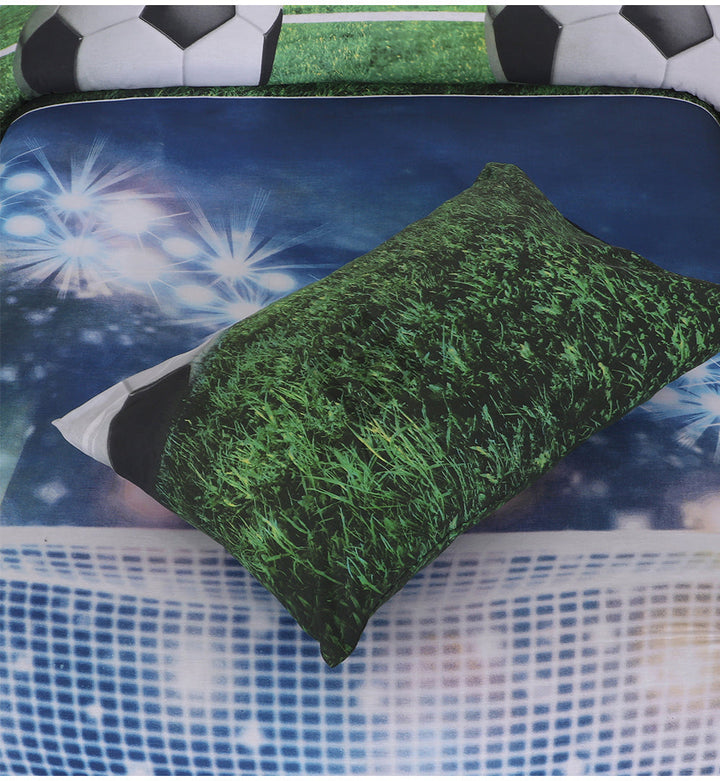 FOOTBALL GREEN - Kids BEDSHEET SET