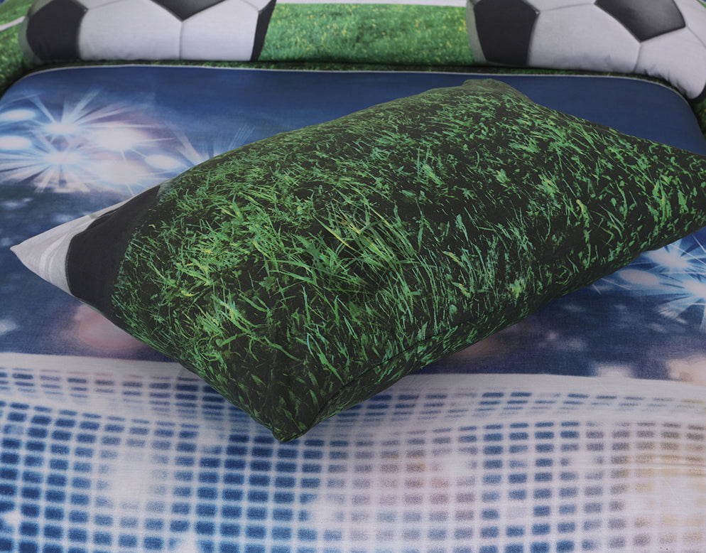 FOOTBALL GREEN - Kids BEDSHEET SET