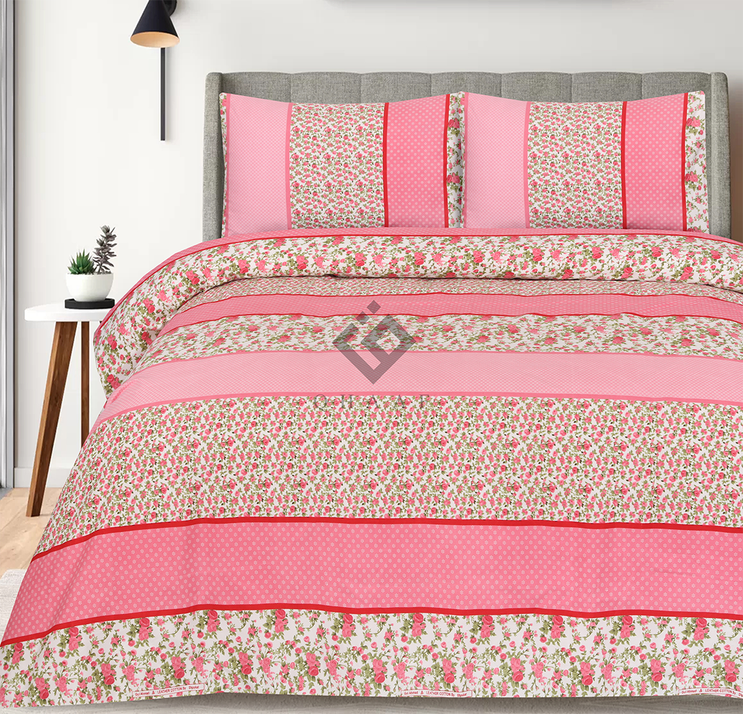 loom bedsheet set - 3 pcs (premium)