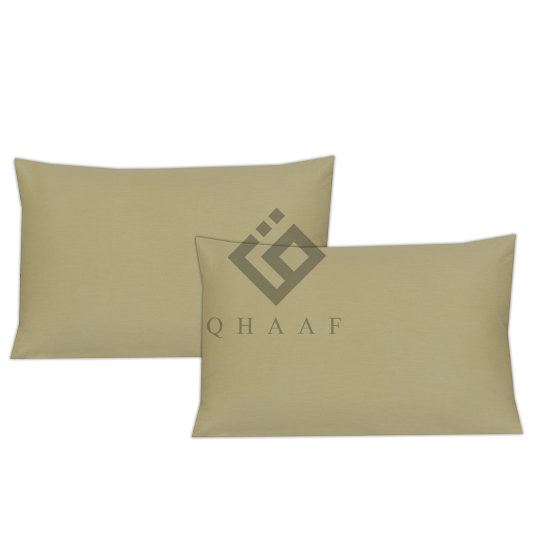 OLIVE GREEN PLAIN PILLOW COVERS