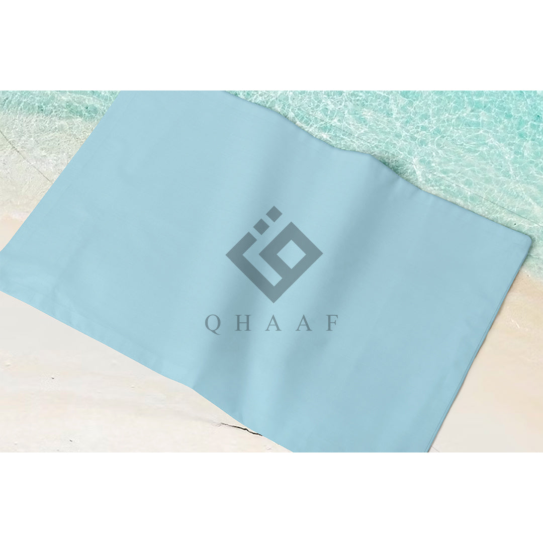 SKY BLUE PLAIN PILLOW COVERS