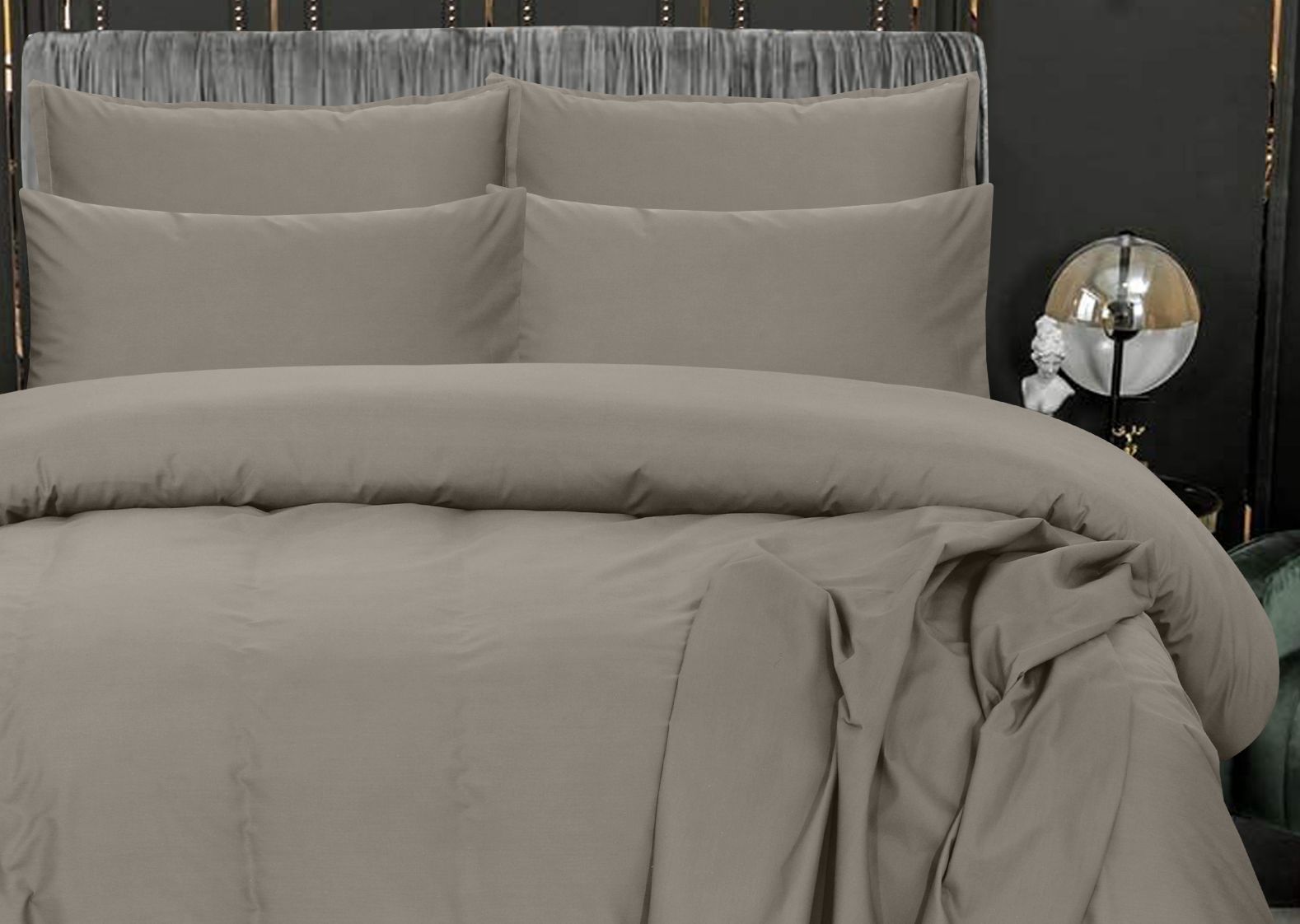 CHARCOAL DUVET SET - 6 PCS (PREMIUM)