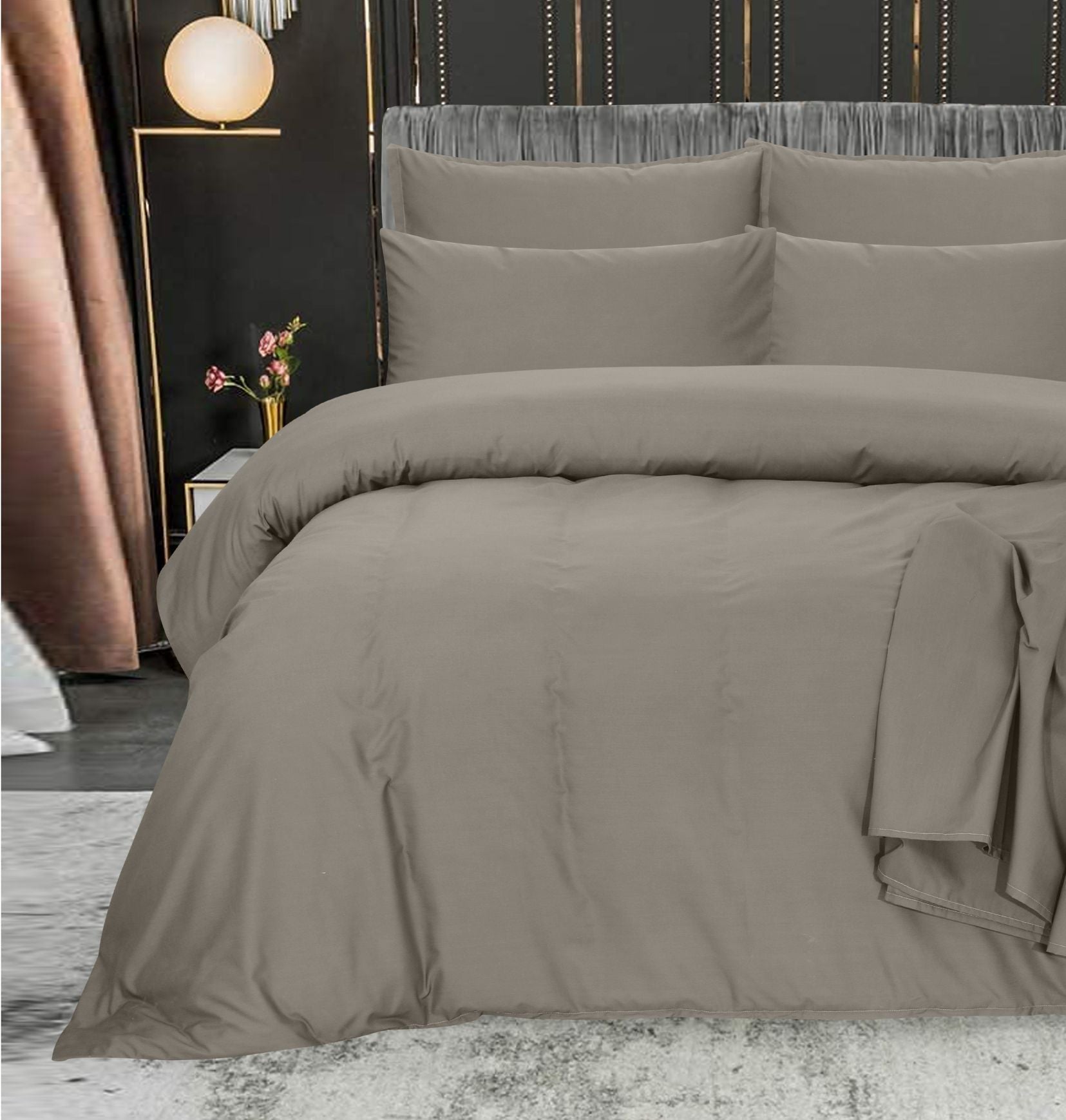 CHARCOAL DUVET SET - 6 PCS (PREMIUM)