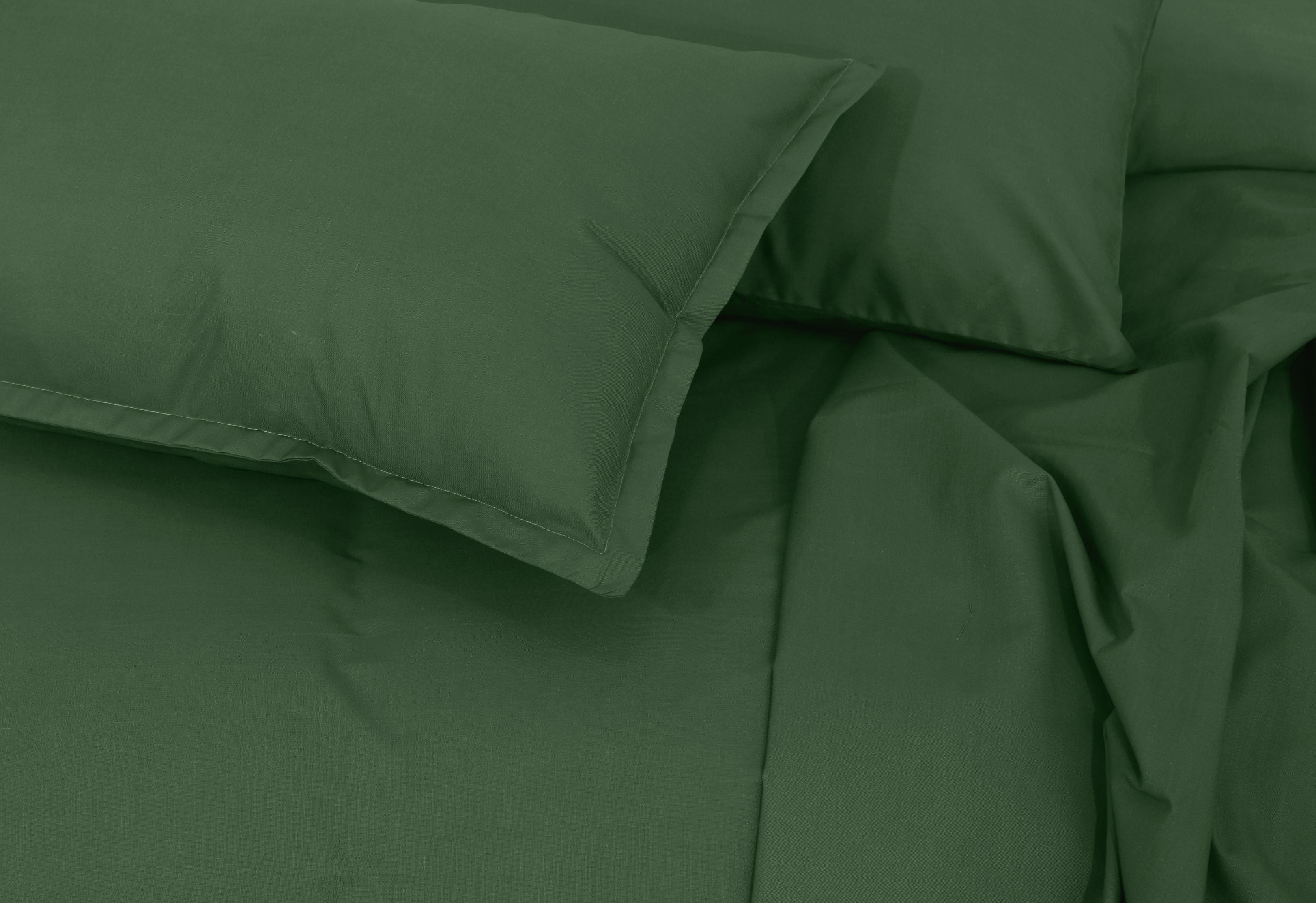 OLIVE GREEN  DUVET SET - 6 PCS (PREMIUM)