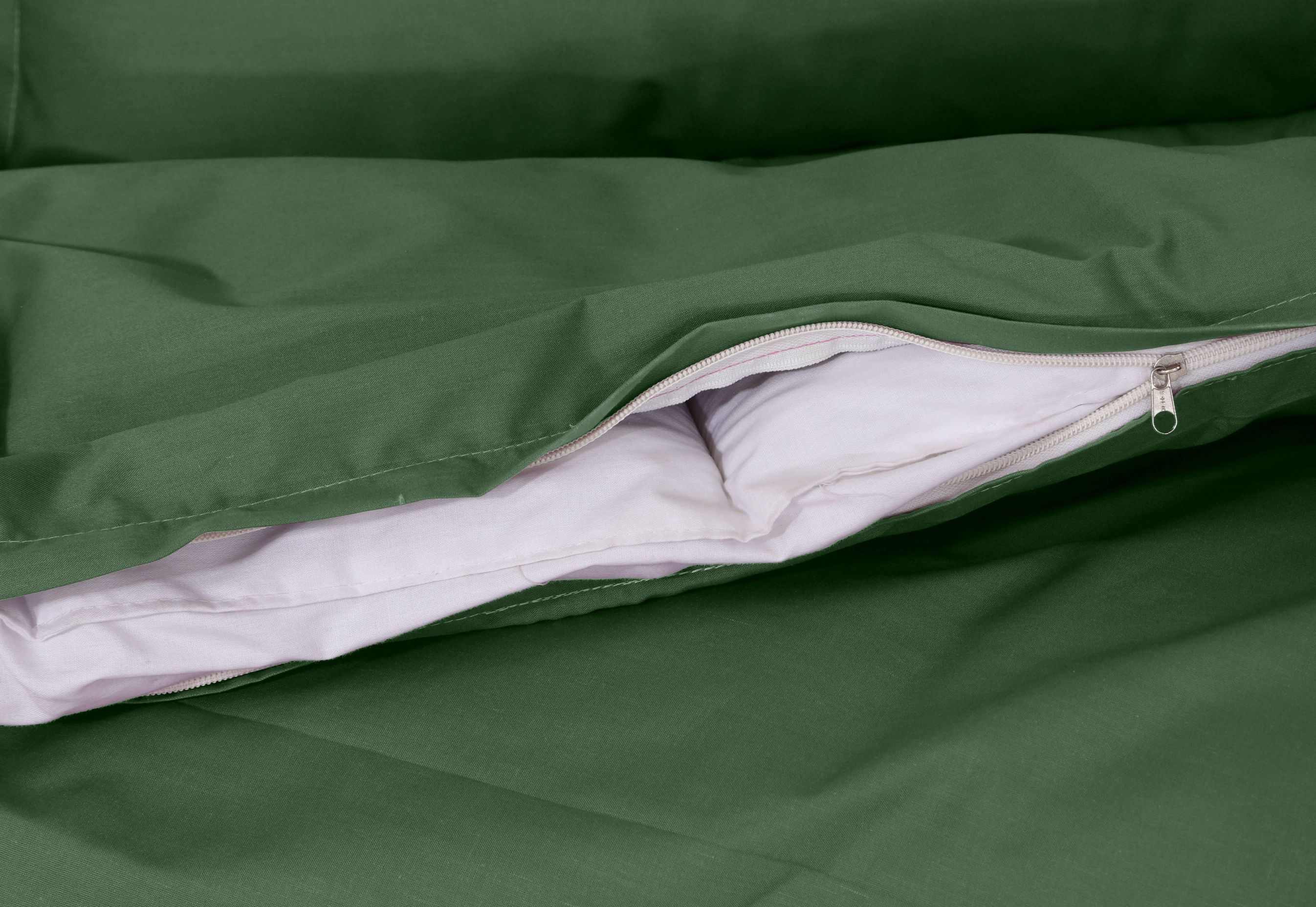 OLIVE GREEN  DUVET SET - 6 PCS (PREMIUM)